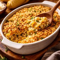 Corn and Rice Casserole