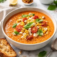 Corn and Tomato Bisque