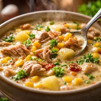Corn and Tuna Chowder