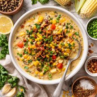 Corn and Wild Rice Chowder