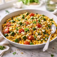 Corn and Zucchini Saute