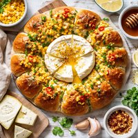 Corn Camembert Bread
