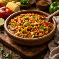 Corn Capsicum Curry