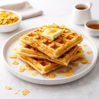 Corn Flake Waffles