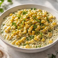 Corn in Creamy Dill Sauce