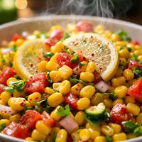 Corn Lemon Salad
