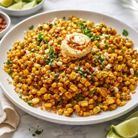 Corn Off the Cob with Chili Butter