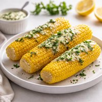 Corn on the Cob with Garlic Herb Butter Crock Pot
