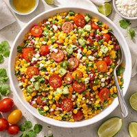 Corn Tomato Cucumber Salad