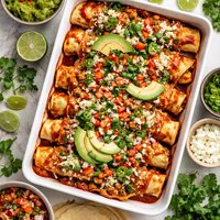 Corn Tortillas Enchiladas