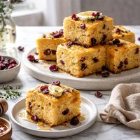 Cornbread with Dried Cranberries