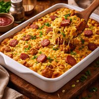 Corndog Casserole