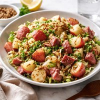 Corned Beef and Cabbage Potato Salad