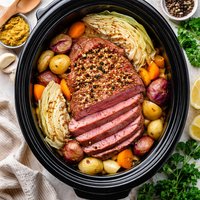 Corned Beef Dinner in the Crock Pot