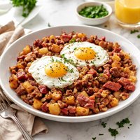 Corned Beef Hash and Potatoes
