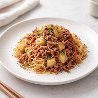 Corned Beef Hash Noodles