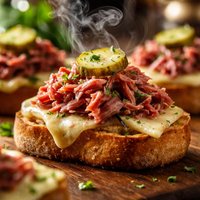 Corned Beef Swiss Appetizers