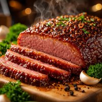 Corned Beef with Homemade Glaze