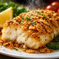 Cornflake Baked Cod Fish