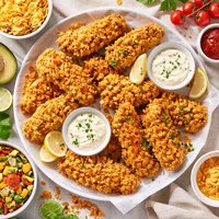 Cornflake Crusted Chicken