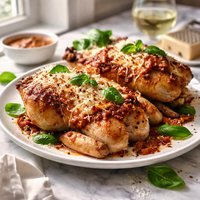 Cornish Game Hen Parmesan
