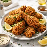 Cornmeal Battered Fried Chicken