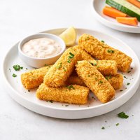 Cornmeal Fish Sticks Kid Friendly
