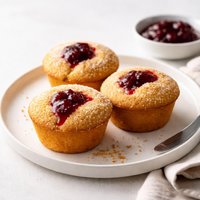 Cornmeal Jambuster Muffins