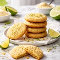 Cornmeal Lime Cookies