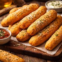 Cornmeal Sweet Potato Breadsticks