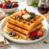 Cornmeal Waffles