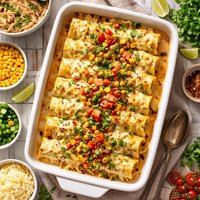 Corny Chicken Cannelloni