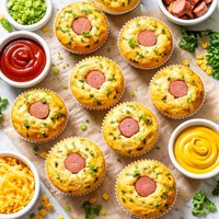 Corny Dog Muffins