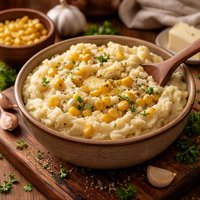Corny Garlic Mashed Potatoes