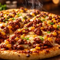 Corny Sloppy Joe Pizza