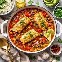 Corvina Cacerola Ecuadorean Fish Casserole