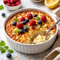 Cottage Cheese and Egg Custard