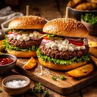 Cottage Cheese Burgers