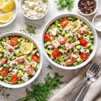 Cottage Cheese Crab Salad for Two