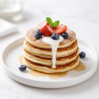 Cottage Cheese Sour Cream Pancakes