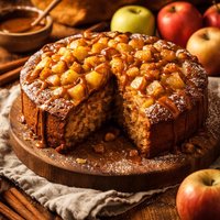 Country Caramel Apple Cake