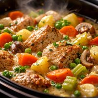 Country Chicken and Vegetables Crock Pot