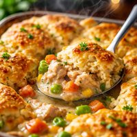 Country Chicken Cobbler No Hassle Way