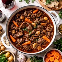 Country Dijon Beef Burgundy