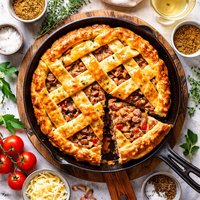 Country Dijon Sausage Pie