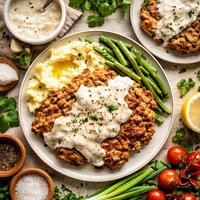 Country Fried Steak with Extra Thick Gravy