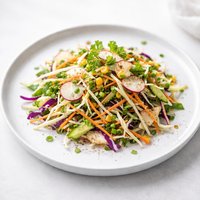 Country Garden Slaw with Classic Vinaigrette