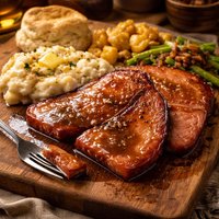 Country Ham with Redeye Gravy