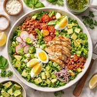 Country Salad with Herb Vinaigrette