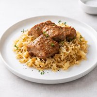 Country Style Pork and Sauerkraut
